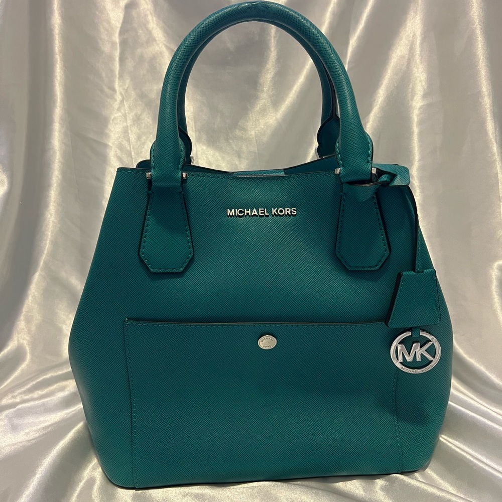 ♡ Teal Michael Kors Handbag ♡